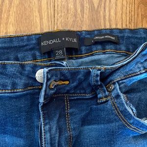 {Kendall + Kylie} High-rise Skinny Jeans